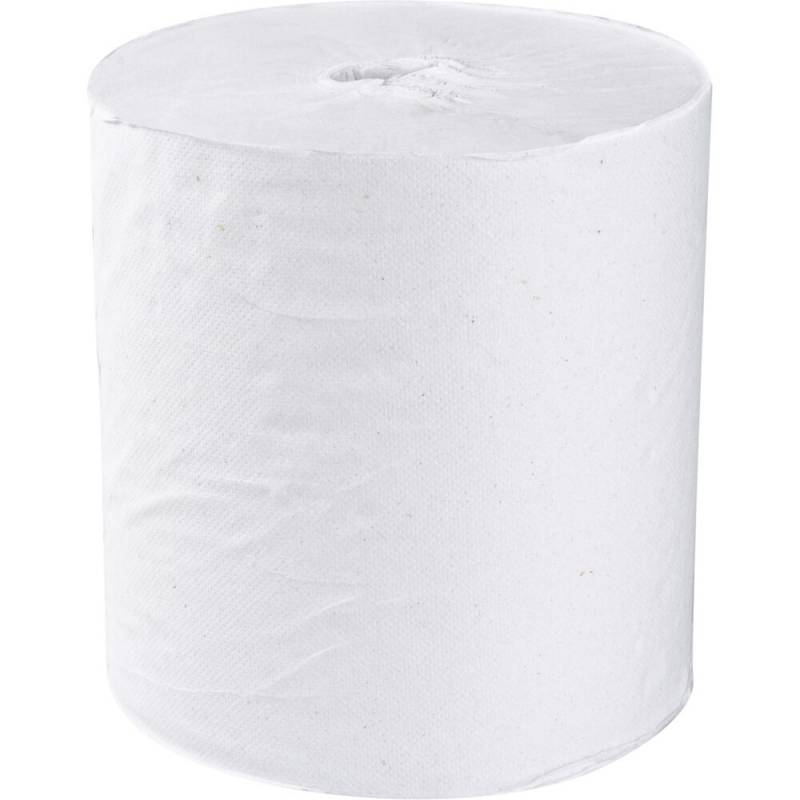 H&aring;ndkl&aelig;derulle, neutral, 1-lags, Midi, 300m x 20cm, &Oslash;20cm, hvid, genanvendt papir, uden hylse