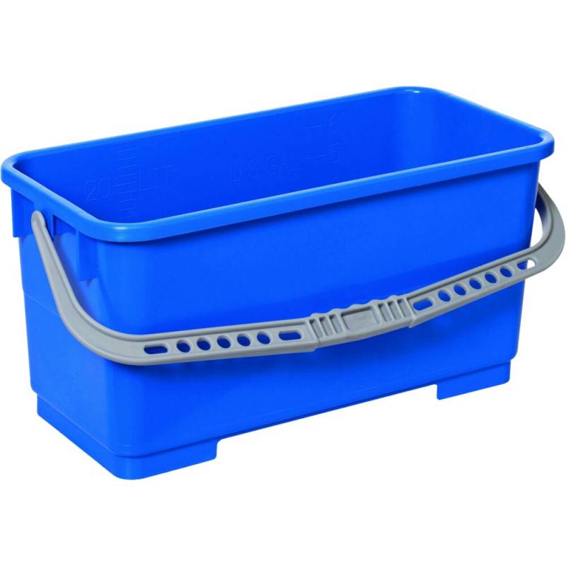 Moppeboks, Diversey TASKI Nano, 560x300x270mm, bl&aring;, plast, med hank, til rist *Denne vare tages ikke retur*