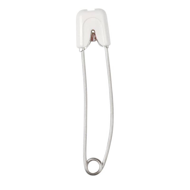 Sikkerhedsn&aring;l, Prym, 5,5cm, b&oslash;rnesikret med snap-lock.
