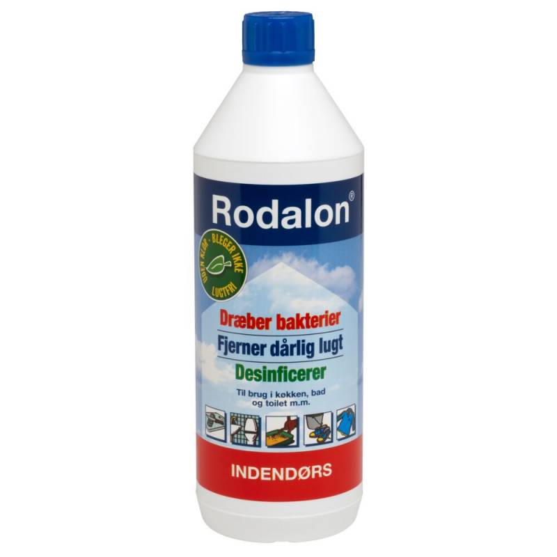 Overfladedesinfektion, Rodalon, 1 l, 2\% KA