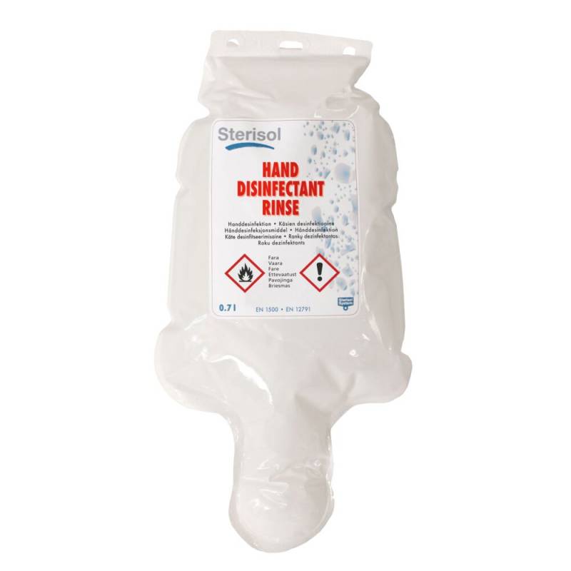 H&aring;nddesinfektion, 700 ml, 88,5% ethanol, flydende refill