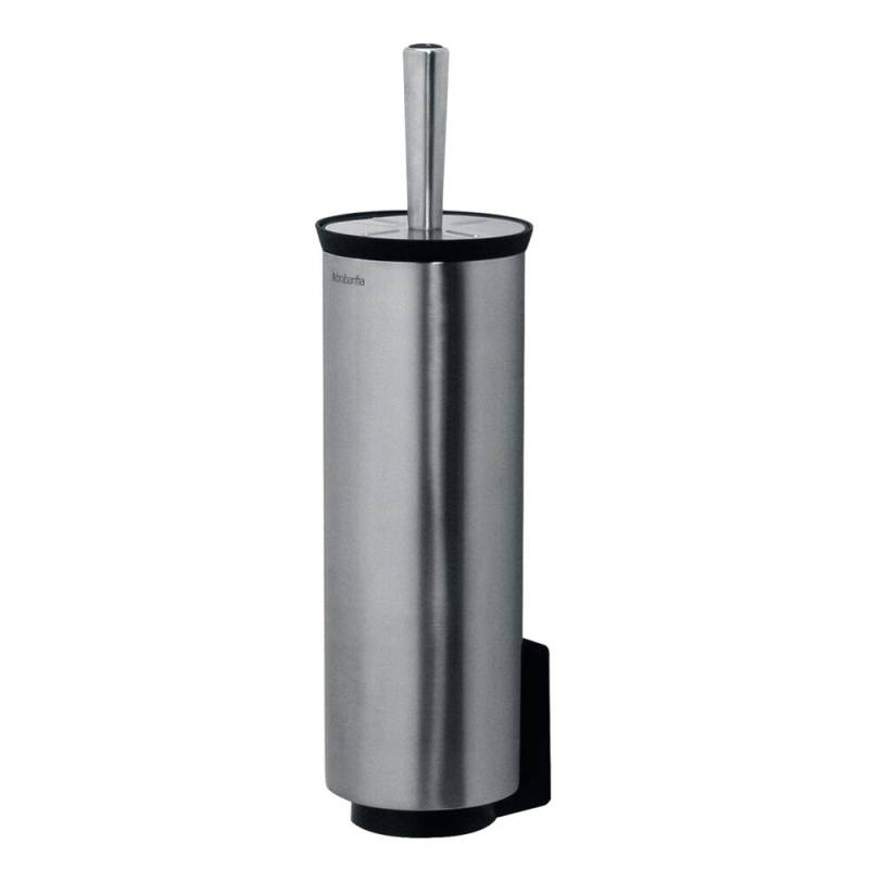 Toiletb&oslash;rste, Brabantia, 42,6cm, &Oslash;12cm, st&aring;l mat, st&aring;l, klar til v&aelig;gmontering *Denne vare tages ikke retur*