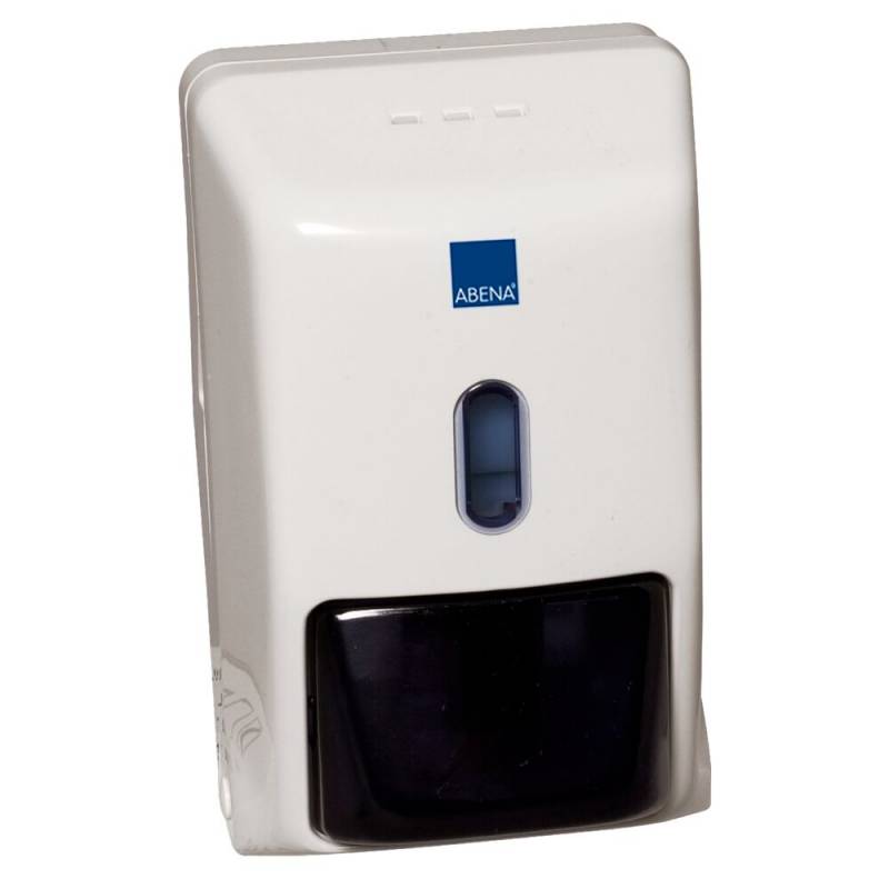 Dispenser, neutral, 350 ml, hvid, plast, til s&aelig;be