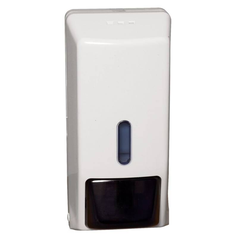 Dispenser, neutral, 700 ml, hvid, plast, til s&aelig;be
