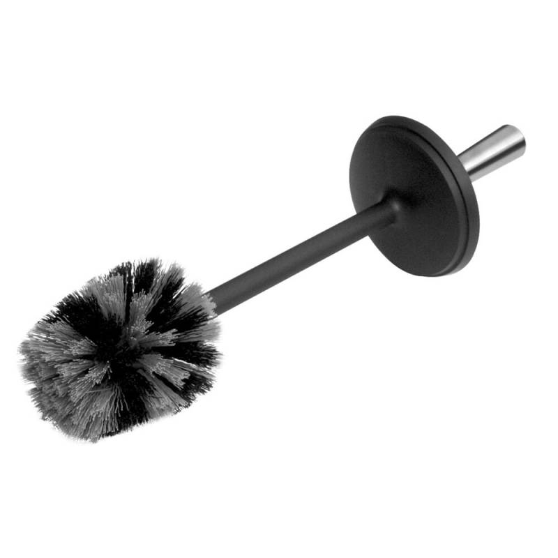 Toiletb&oslash;rstehoved, Brabantia, 29x10,7x10,7cm, sort, plast
