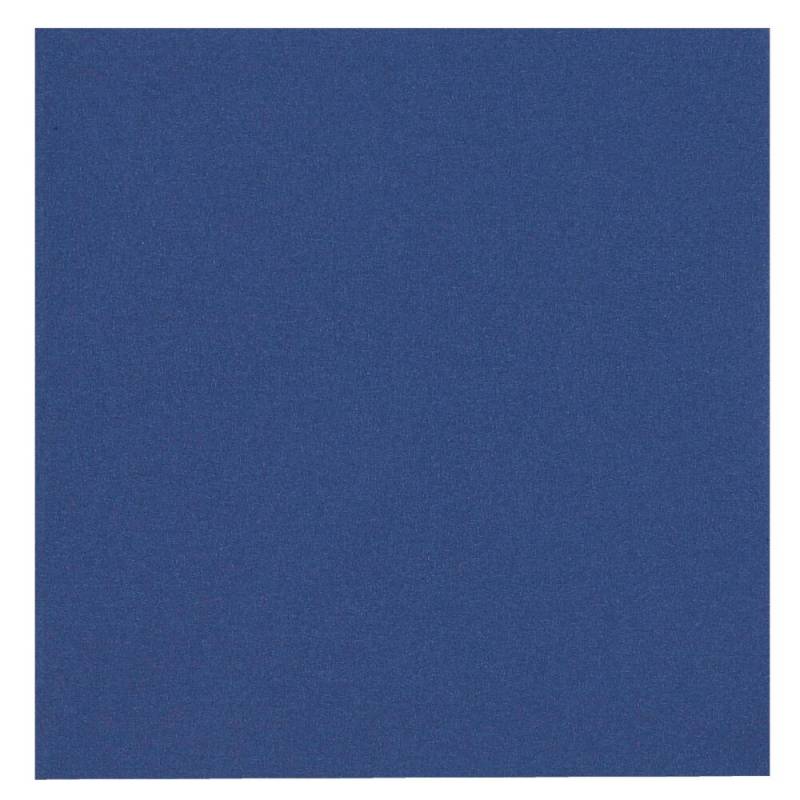 Middagsserviet, ABENA Gastro, 3-lags, 1/4 fold, 40x40cm, m&oslash;rkebl&aring;, nyfiber