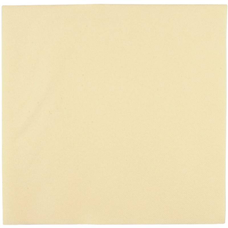 Middagsserviet, ABENA Gastro, 1/4 fold, 48x48cm, creme, airlaid