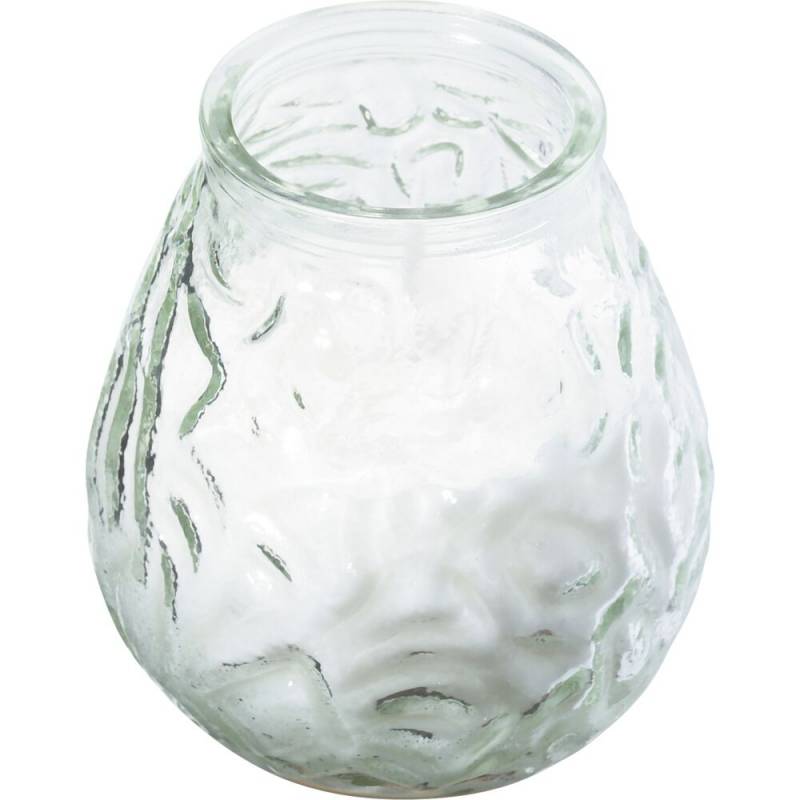 Lysbowle, Bolsius, 10,5cm, &Oslash;9,5cm, klar, 70 timer, glas/paraffin, i glasbowle