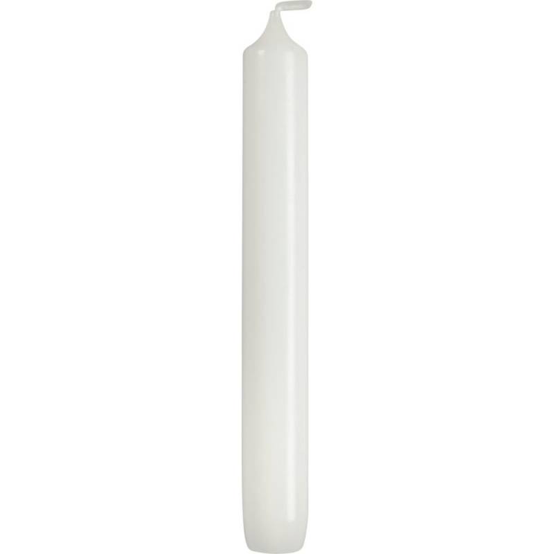 Antiklys, 17,5cm, &Oslash;2,1cm, hvid, 6 timer, paraffin