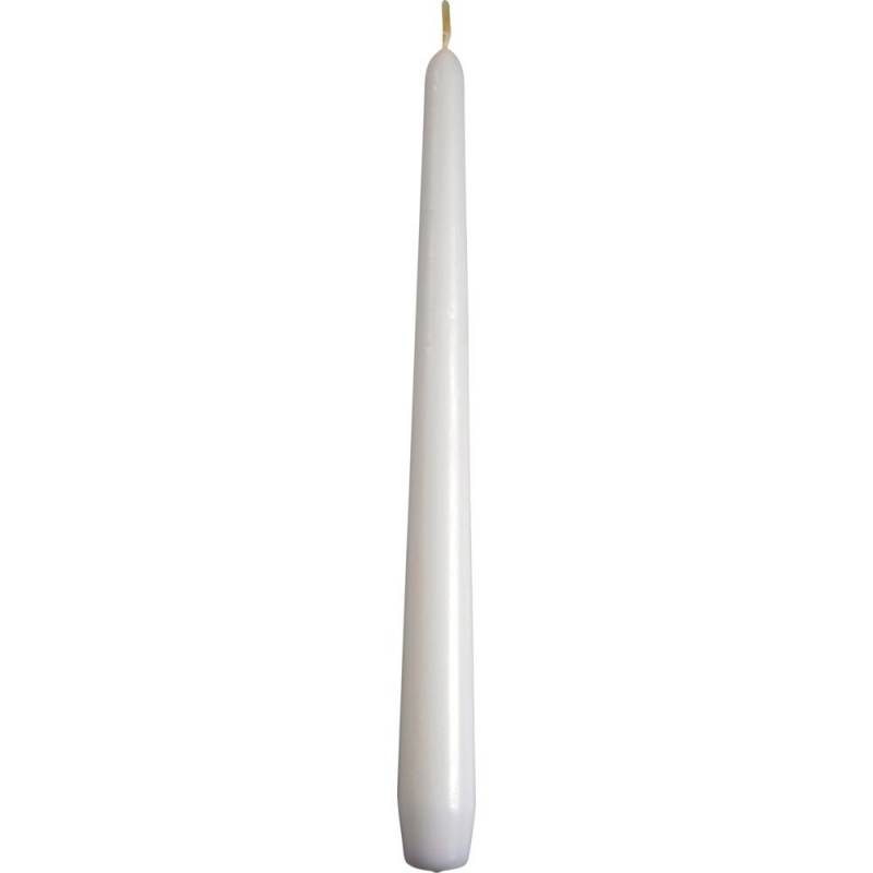 Servietlys, ABENA Gastro, 24cm, &Oslash;2,2cm, hvid, 6 timer, paraffin