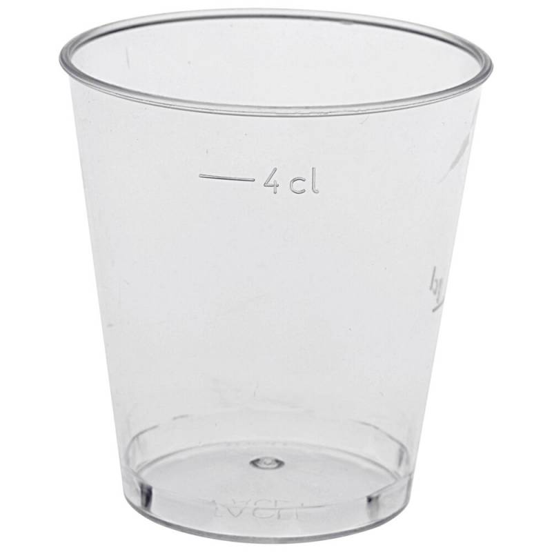 Shotglas, ABENA Gastro, 5cm, &Oslash;4,5cm, 4 cl, 5 cl, klar, PS