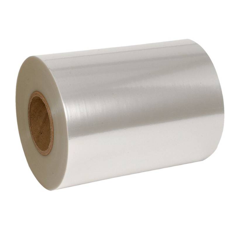 L&aring;gfolie, 500m x 450mm, &Oslash;17,8cm, 40 micron, klar, PET, peelable