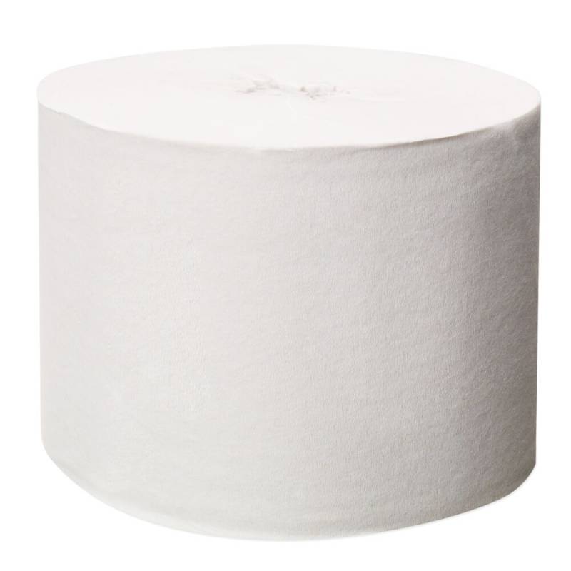 Toiletpapir, Tork T7 Advanced, 2-lags, 103,5m x 9,3cm, &Oslash;13cm, hvid, genanvendt papir, uden hylse
