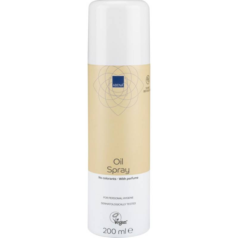 Hudplejeolie, ABENA, 200 ml, uden farve, med parfume