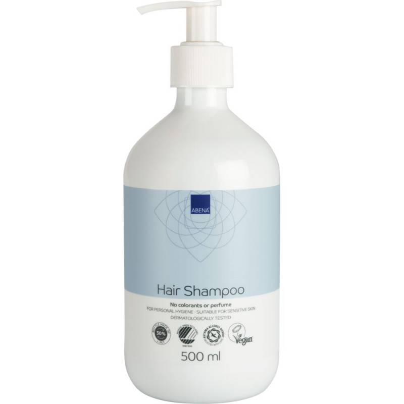 H&aring;rshampoo, ABENA, 500 ml, uden farve og parfume