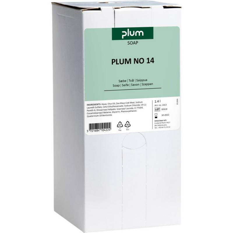 Cremes&aelig;be, Plum No 14, 1400 ml, luksus, med farve og parfume