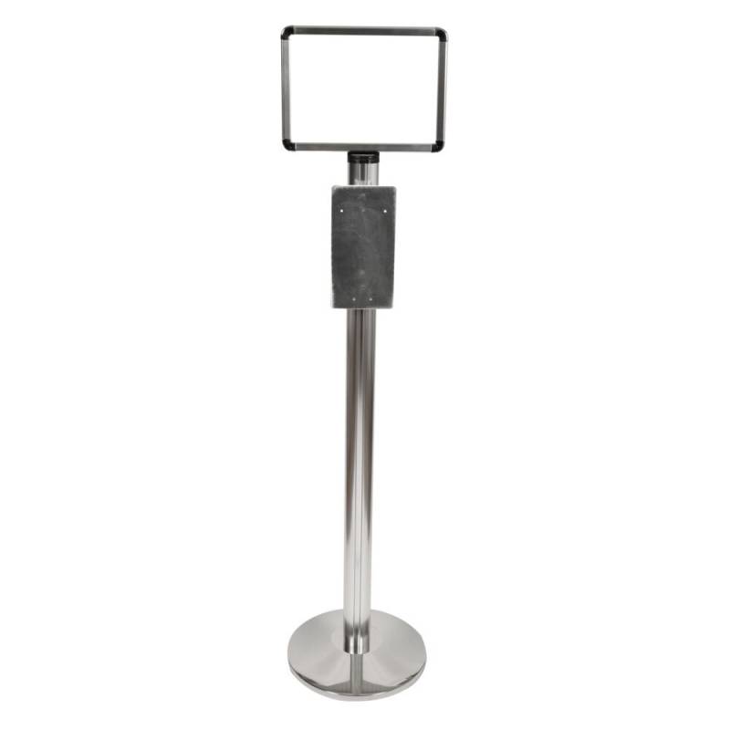 Stander, Deb, st&aring;l, til Deb touch free dispenser, excl. dispenser *Denne vare tages ikke retur*