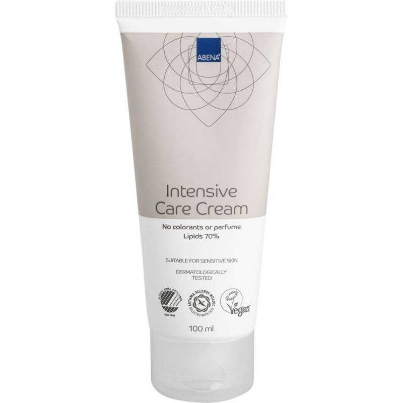 Intensive Care Cream, ABENA, 100 ml, uden farve og parfume, 70% fedt