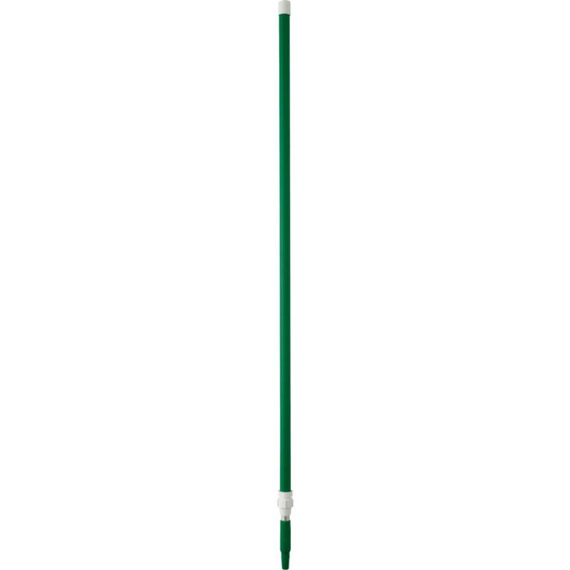 Teleskopskaft, med gevind, Vikan, gr&oslash;n, aluminium/PP, 158-278 cm *Denne vare tages ikke retur*