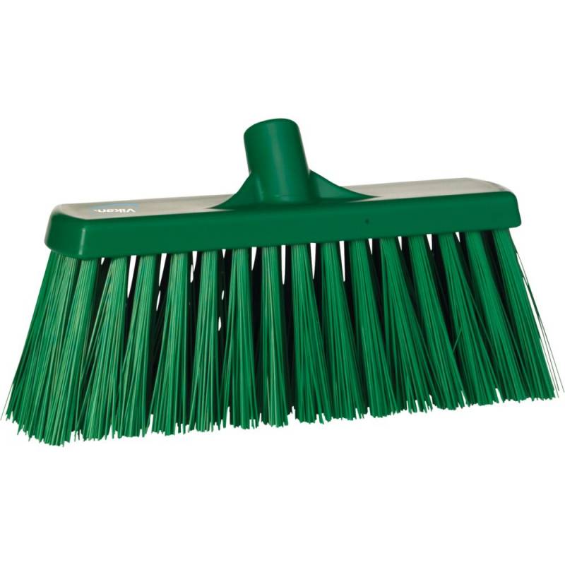 Fejekost, Vikan, gr&oslash;n, polyester/PP/rustfrit st&aring;l, 33 cm, *Denne vare tages ikke retur*