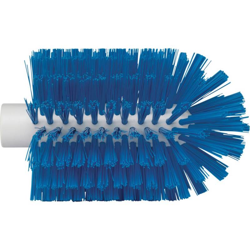 R&oslash;rb&oslash;rstehoved, Vikan, 17cm, &Oslash;10cm, bl&aring;, polyester/PP/rustfrit st&aring;l, medium *Denne vare tages ikke retur*
