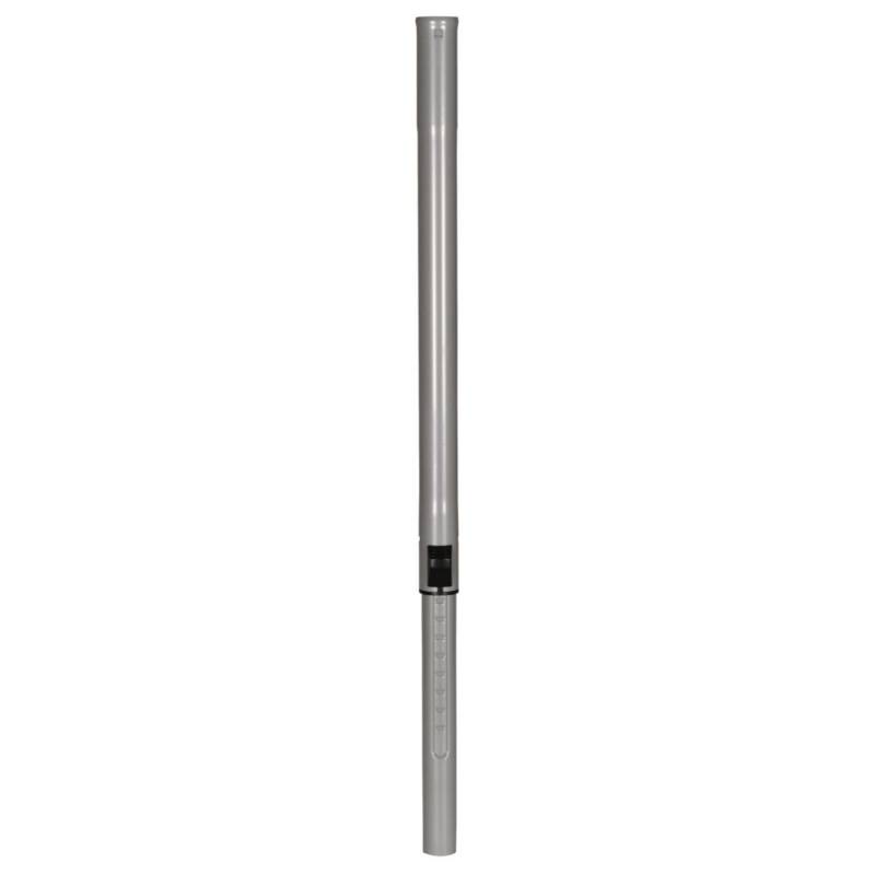 Teleskopr&oslash;r, Nilfisk, GD5/10, GD930, VP300/600/930, 610mm, &Oslash;32mm, s&oslash;lv, aluminium