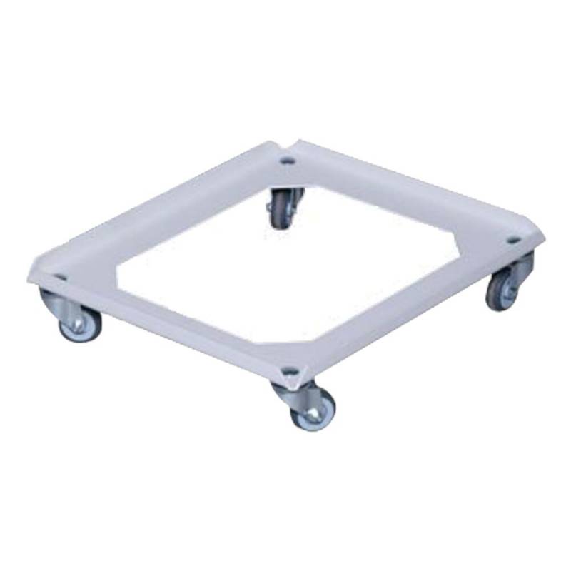 Vogn, Tina Trolleys, 438x371x92mm, hvid, pulverlakeret st&aring;l, til &oslash;l- /sodavandskasse *Denne vare tages ikke retur*