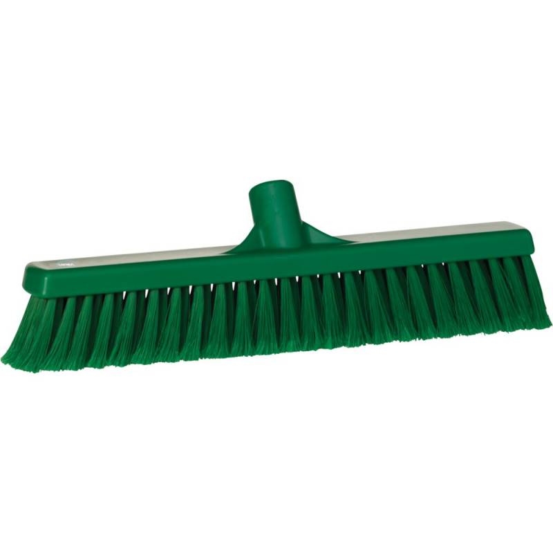 Fejekost, Vikan, gr&oslash;n, PP/rustfrit st&aring;l, 41 cm, bl&oslash;d, spaltet *Denne vare tages ikke retur*