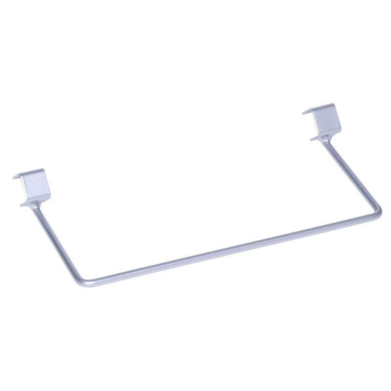 Moppest&oslash;tte, Tina Trolleys, ERGO, 270x120mm, s&oslash;lv, pulverlakeret st&aring;l, til bundramme *Denne vare tages ikke retur*