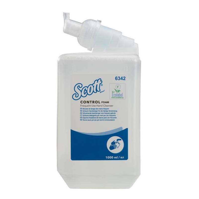 Skums&aelig;be, Kimberly-Clark Scott General, 1000 ml, uden farve og parfume,0,4 ml pr. dosering