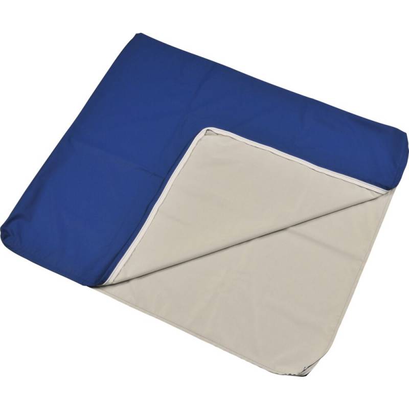Madrasbetr&aelig;k, ABENA Comfort, 200x90x14cm, bl&aring;, techmaflex, kombi, til topmadras, lynl&aring;s 3 sider