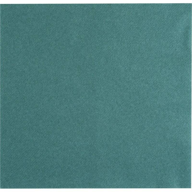 Middagsserviet, ABENA Gastro, 1/4 fold, 40x40cm, m&oslash;rkegr&oslash;n, airlaid