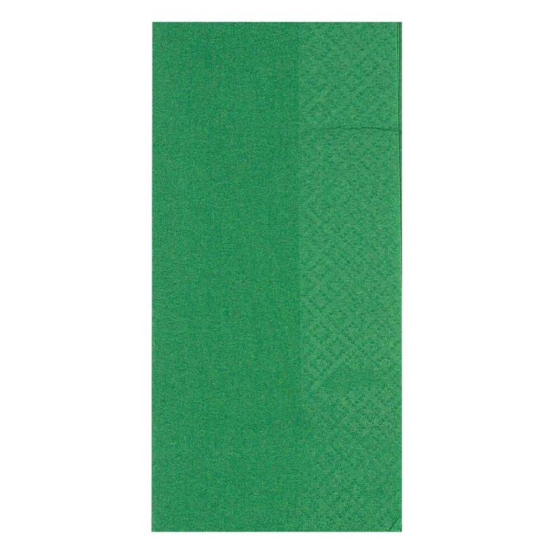 Frokostserviet, ABENA Gastro, 2-lags, 1/8 fold, 33x33cm, gr&oslash;n, nyfiber