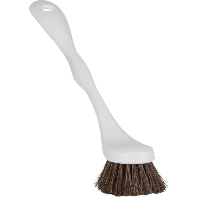 Opvaskeb&oslash;rste, Vikan, 24x5x5,5cm, hvid, PP, bl&oslash;d, 50% genanvendt plast