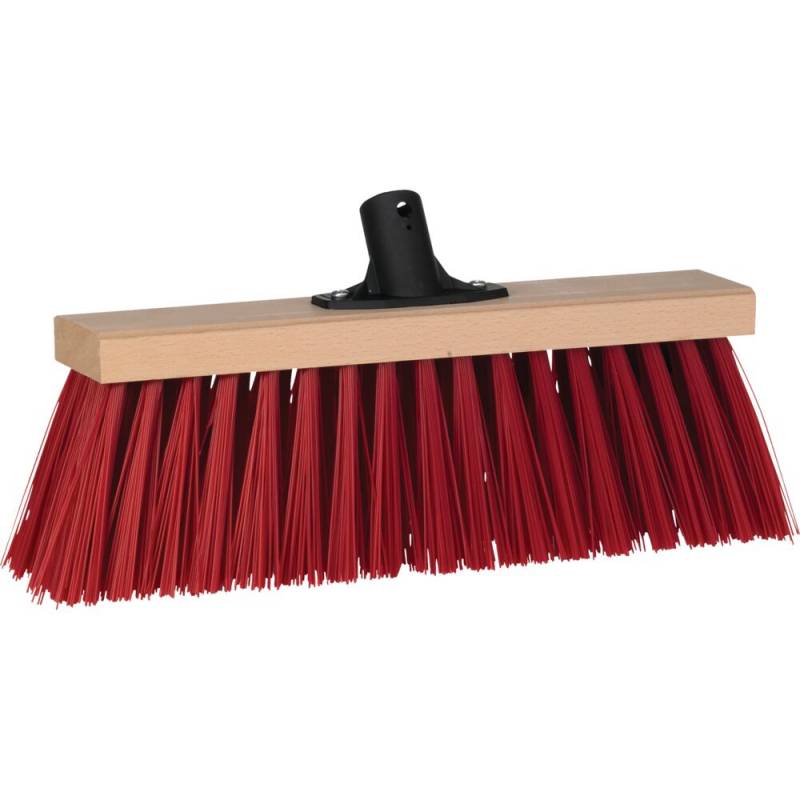 Gadekost, Vikan, PP/PVC/tr&aelig;, 38 cm, stiv