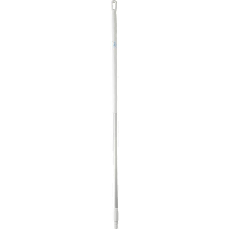 Skaft, med gevind, Vikan, 151cm, &Oslash;3,1cm, hvid, aluminium/PP