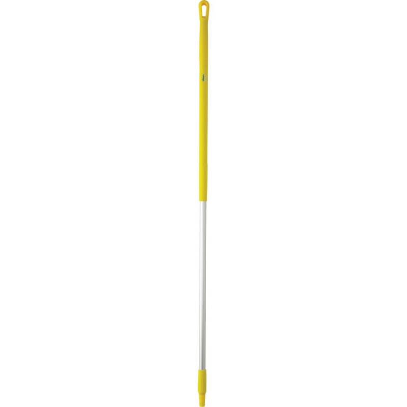 Skaft, med gevind, Vikan, 151cm, &Oslash;3,1cm, gul, aluminium/PP