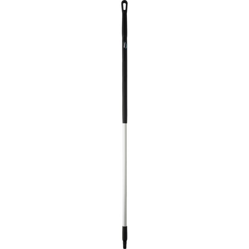Skaft, med gevind, Vikan, 151cm, &Oslash;3,1cm, sort, aluminium/PP