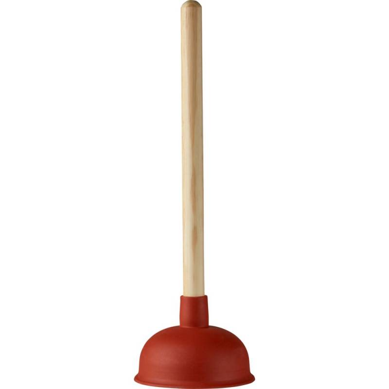 Vaskesuger, 40cm, &Oslash;13cm, brun, TPE gummi/tr&aelig; *Denne vare tages ikke retur*