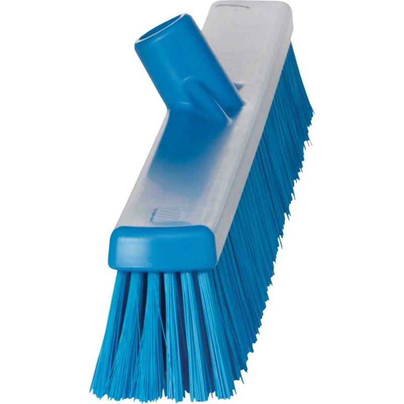Fejekost, Vikan, bl&aring;, polyester/PP/rustfrit st&aring;l, 61 cm, bl&oslash;d/stiv *Denne vare tages ikke retur*