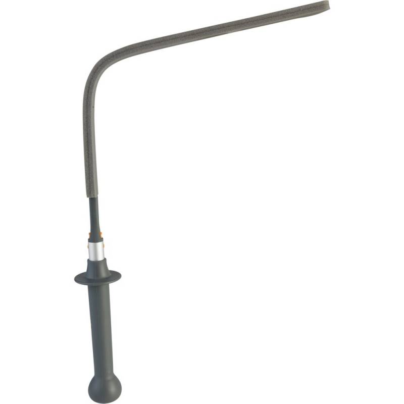 Holder, til interi&oslash;rh&aring;ndmoppe, Vikan, 81x6,2x6,6cm, gr&aring;, aluminium/PE/PVC