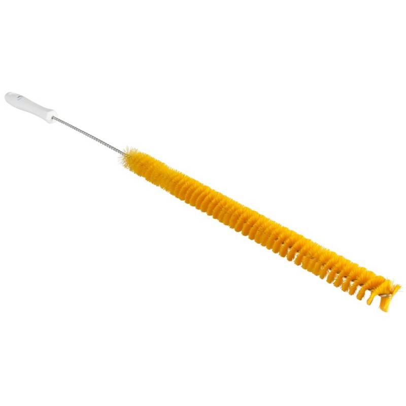 Radiatorb&oslash;rste, Vikan, 70x3x3cm, hvid, polyester/PP, medium