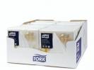 Serviet Tork Linstyle hvid 39x39cm 1/4 fold 50stk/pak