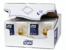 Serviet Tork Linstyle hvid 39x39cm 1/8 fold 50stk/pak