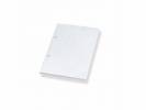 Standardblok u/omslag A5 kvadreret m/2 huller