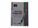 Marker Artline 90 permanent r&oslash;d 2-5mm