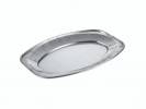 Cateringfad oval mellem 43x29x2,5cm glat 10stk/pak