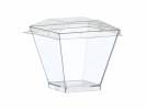 Dessertb&Atilde;&brvbar;ger p&Atilde;&yen; fod Kova 220ml klar 72x72x72mm 400stk/kar