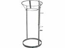 Affaldsstativ t/returplasts&aelig;k st&aring;lstativ eksl. poseholder