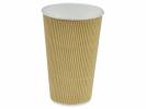 Kaffeb&Atilde;&brvbar;ger pap Nature Line 16oz 45cl ripple wall 500stk/kar